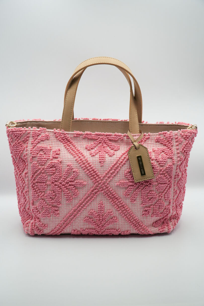 Tűzött mintás shopper